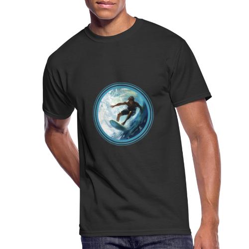 Surfing Freedom - Men's 50/50 T-Shirt