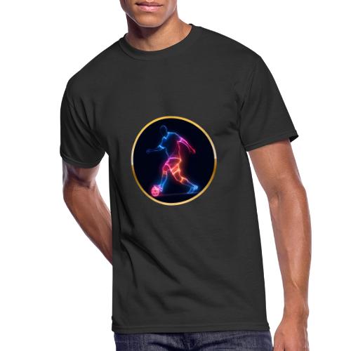 Soccer: Electric Kick Ring - Men's 50/50 T-Shirt