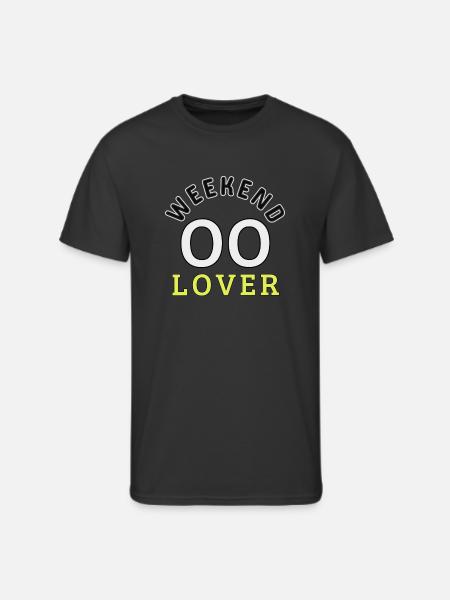 Weekend Lover - Men's 50/50 T-Shirt - black