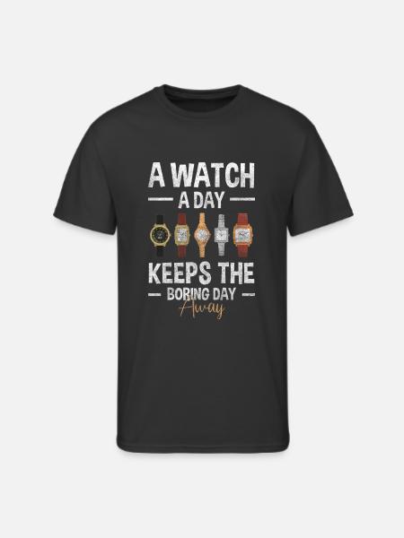 Clock Valuable Clockwork - Men's 50/50 T-Shirt - black