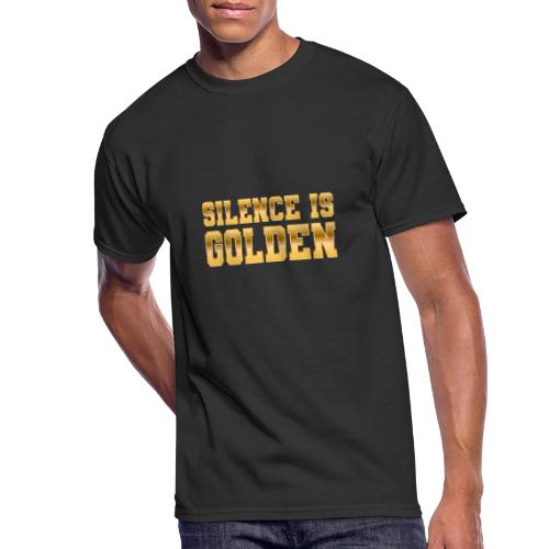 Silence is Golden - Men's 50/50 T-Shirt