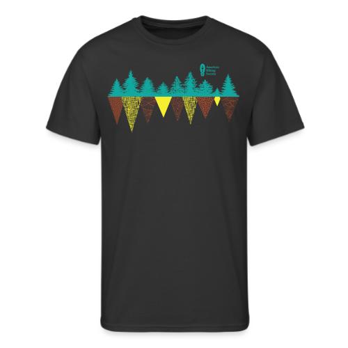 Treeline Geometry - Men's 50/50 T-Shirt