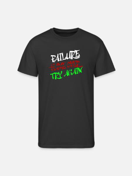 Bold Graffiti - Men's 50/50 T-Shirt - black
