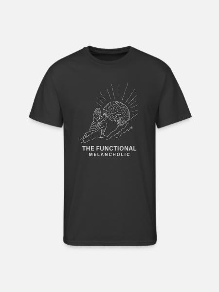 The Functional Melancholic - Men's 50/50 T-Shirt - black