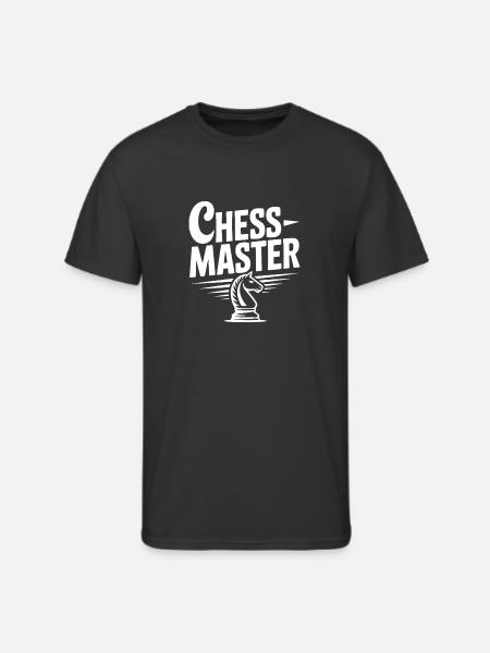 Chess Master Knight - Men's 50/50 T-Shirt - black