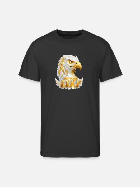 Golden Eagle Streamer Tyky - Men's 50/50 T-Shirt - black