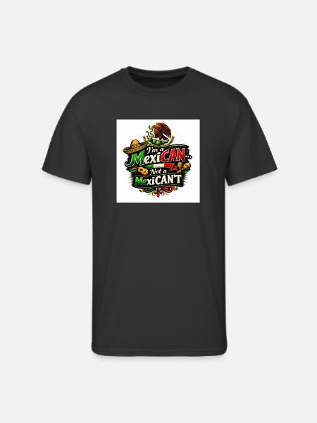 I'm a MexiCAN! - Men's 50/50 T-Shirt - black