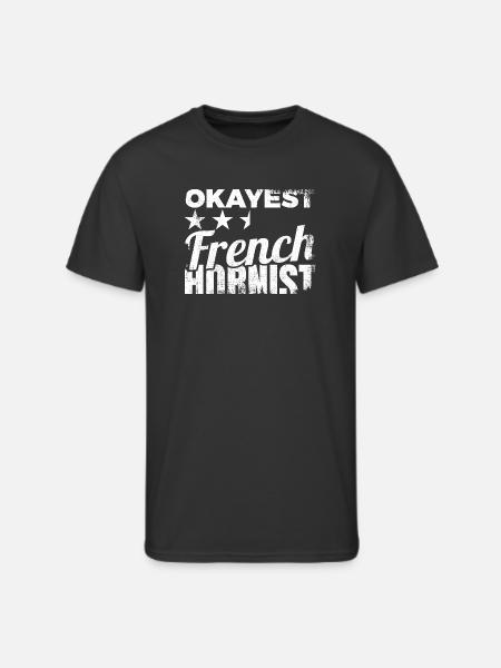 Average French Hornist - Men's 50/50 T-Shirt - black