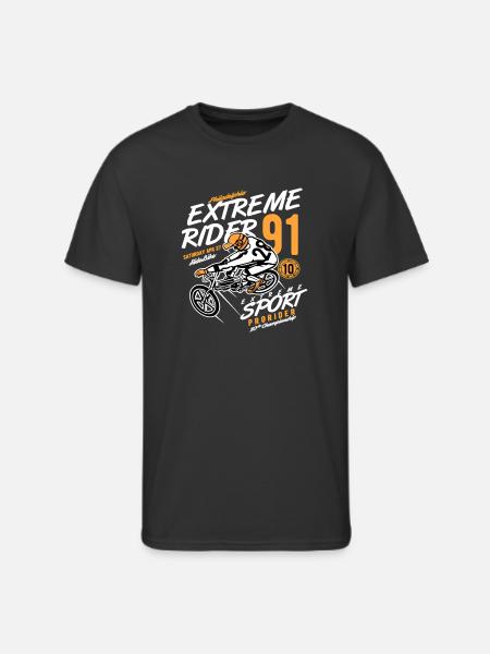 Extreme Rider 91 BMX - Men's 50/50 T-Shirt - black