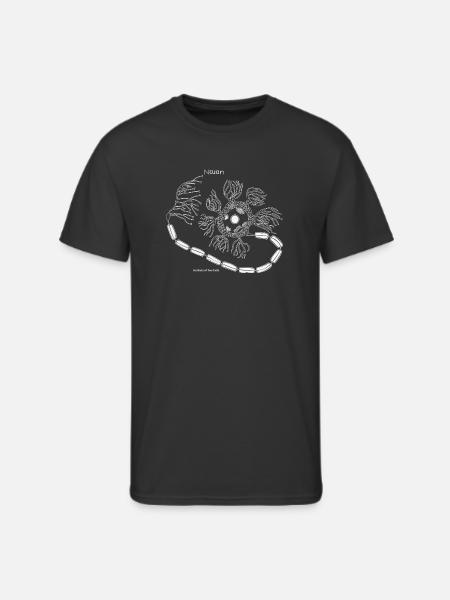 Neuron Cell Art - Men's 50/50 T-Shirt - black