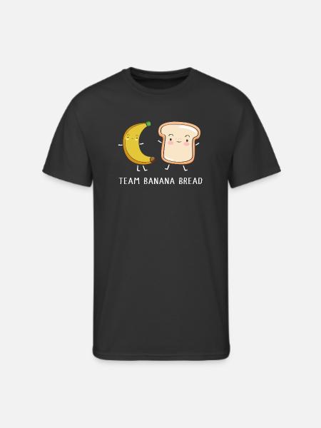 Bread Bakery Banana Bread - Men's 50/50 T-Shirt - black