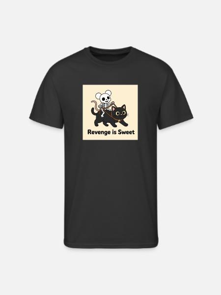 Revenge is Sweet Halloween Design - Men's 50/50 T-Shirt - black