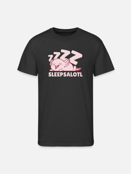 Sleepsalotl - Men's 50/50 T-Shirt - black