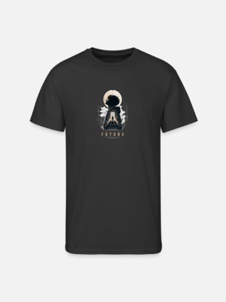 Future Stairway Vision - Men's 50/50 T-Shirt - black