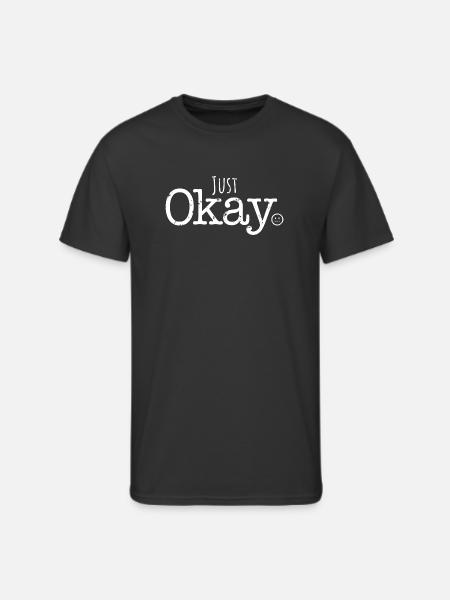 Just Okay - Men's 50/50 T-Shirt - black