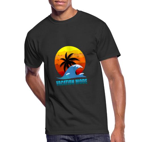 Vacation mode: Sunset Escape - Men's 50/50 T-Shirt