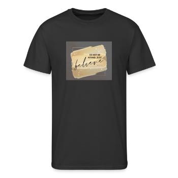 Bible verse - Men's 50/50 T-Shirt - black - Front - Jackson (183cm)