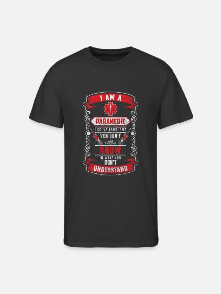 Paramedics Ambulance Use Paramedic - Men's 50/50 T-Shirt - black