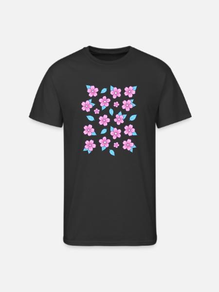 Sakura Nikury - Men's 50/50 T-Shirt - black