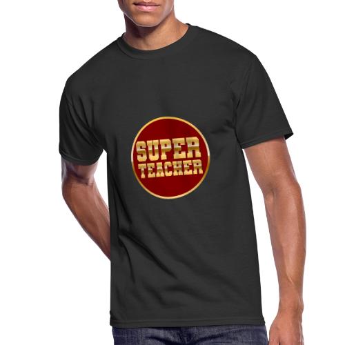 Super Teacher - Men's 50/50 T-Shirt
