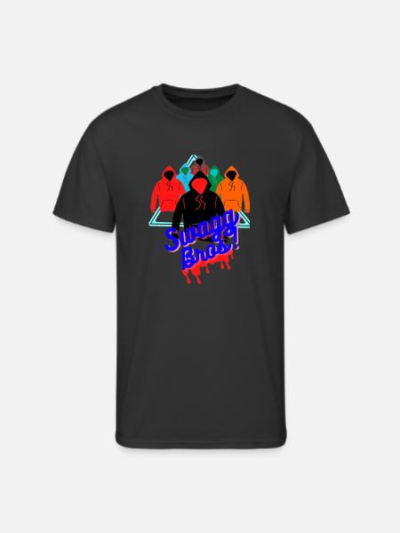 swag bros - Men's 50/50 T-Shirt - black