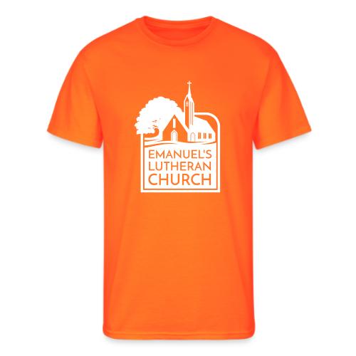 Single Vertical white2 - Men's 50/50 T-Shirt