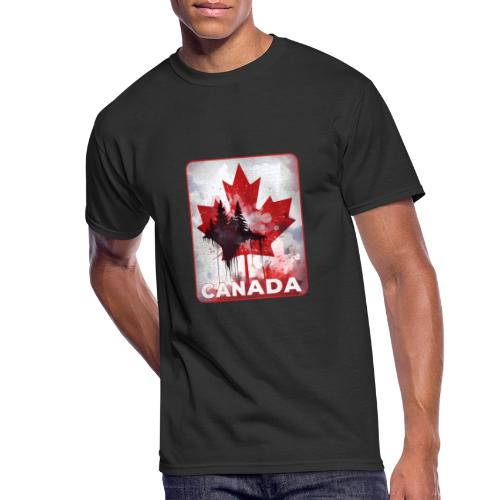 Canada's Maple Leaf Pride - Men's 50/50 T-Shirt