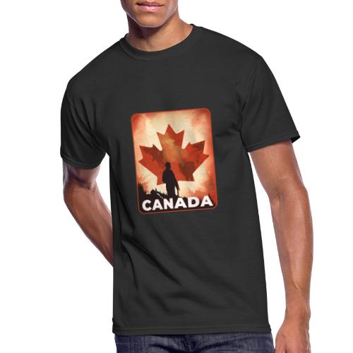 Canada Stands Tall - Men's 50/50 T-Shirt