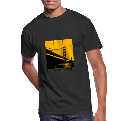 Golden Gate Bold Icon - Men's 50/50 T-Shirt