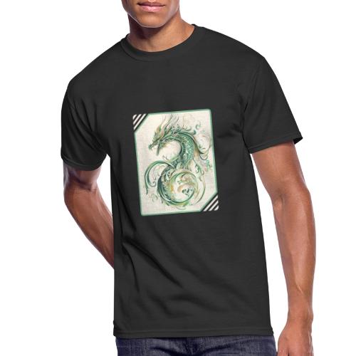 Brush of the Dragon - Men's 50/50 T-Shirt