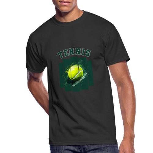 Tennis Motion - Men's 50/50 T-Shirt