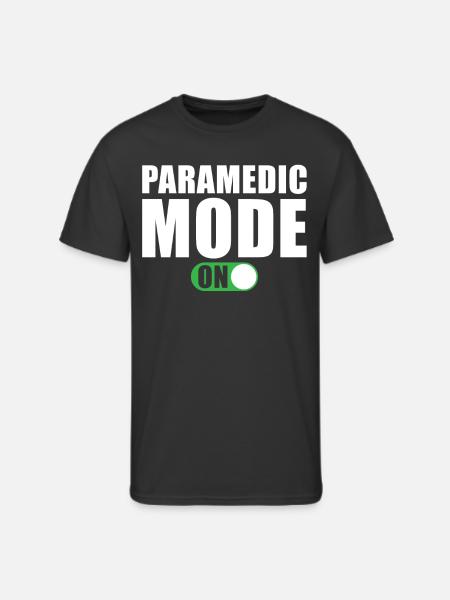 Paramedic Mode on - Men's 50/50 T-Shirt - black