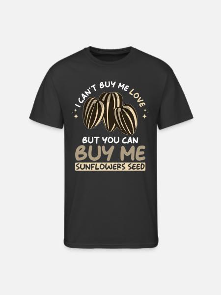 Sunflower Seeds - Men's 50/50 T-Shirt - black