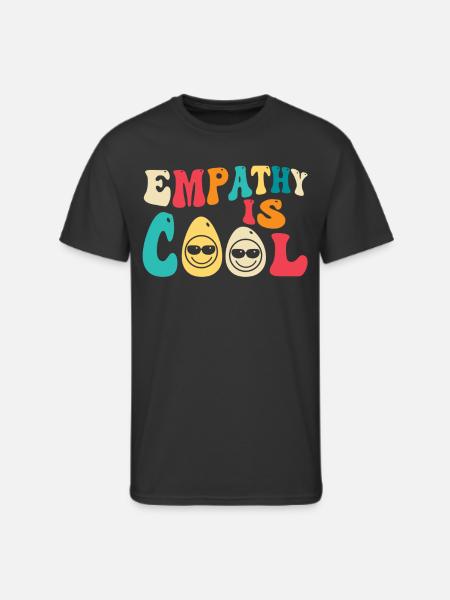 Empathy Is Cool - Men's 50/50 T-Shirt - black