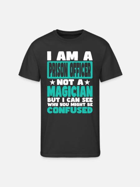 Prison Officer - Men's 50/50 T-Shirt - black