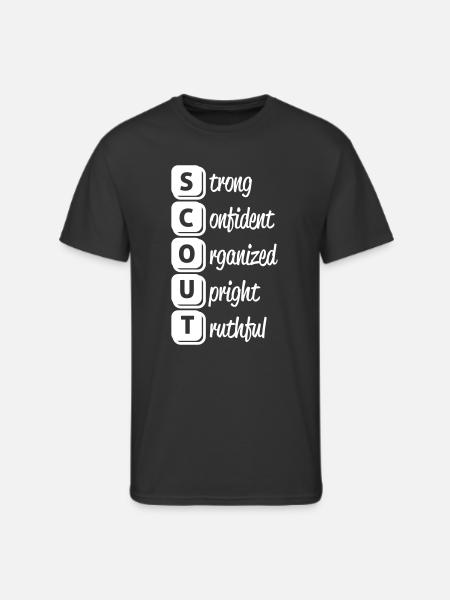 6_s-c-t-o-u-t_1c - Men's 50/50 T-Shirt - black