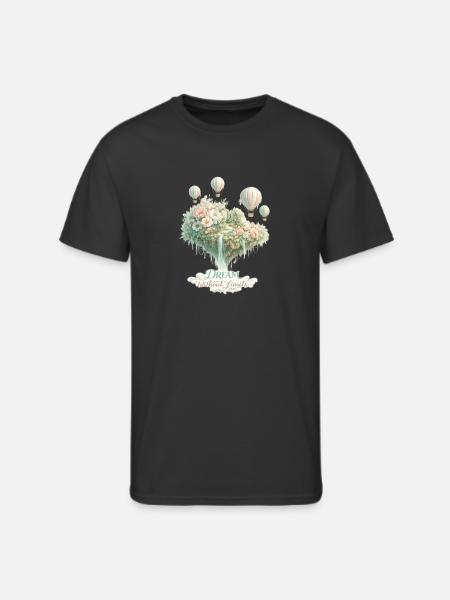 Dream Without Limits Float - Men's 50/50 T-Shirt - black