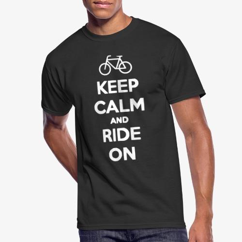 keep_calm_and_ride_on - Men's 50/50 T-Shirt