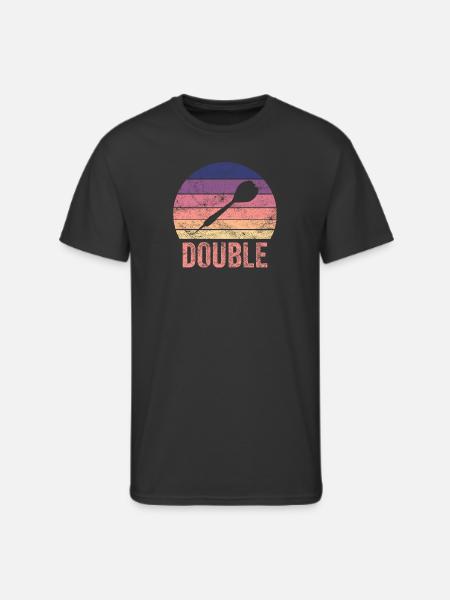 Dart double Darting - Men's 50/50 T-Shirt - black