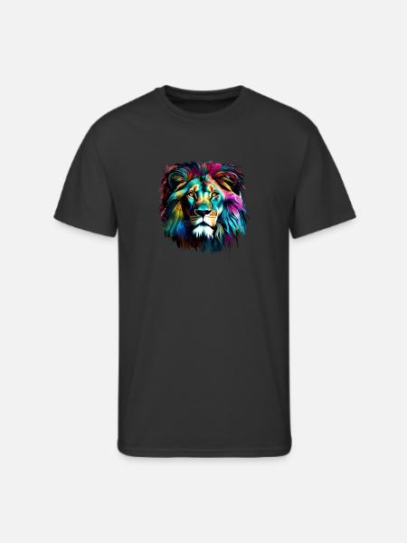 King of the Jungle - Men's 50/50 T-Shirt - black