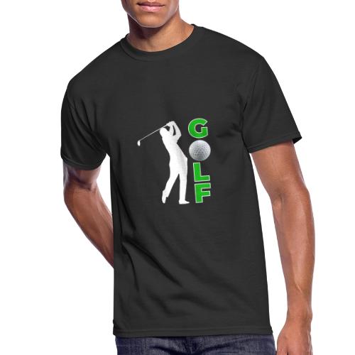 Golf: Classic Golf Motion - Men's 50/50 T-Shirt