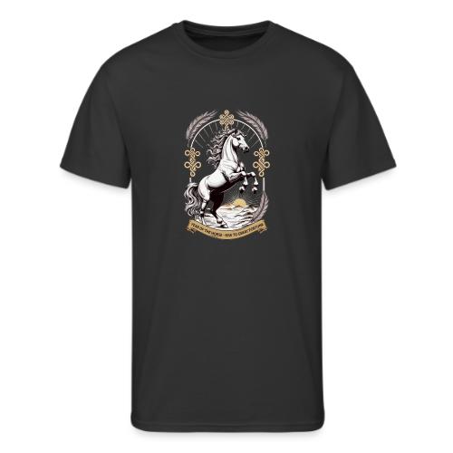 Year of the Horse Rearing T Shirt, Lunar New Year - Men's 50/50 T-Shirt