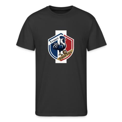 France Rooster T-Shirt, Bleu-Blanc-Rouge gift - Men's 50/50 T-Shirt