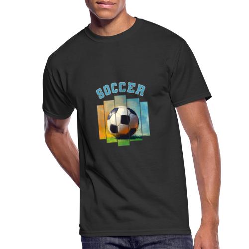Soccer Ball Vibes - Men's 50/50 T-Shirt