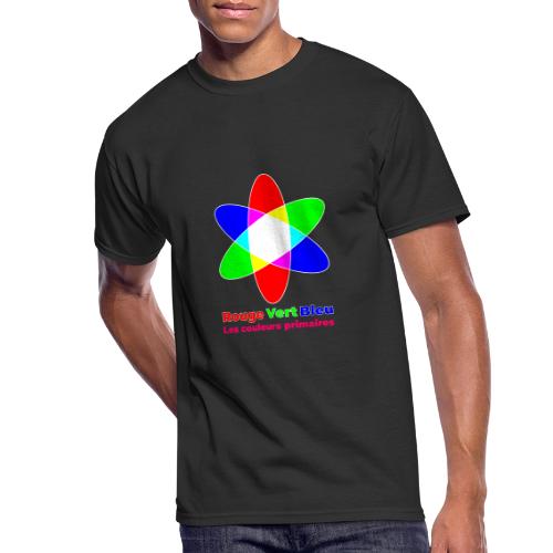 RGB Primary Colors - Men's 50/50 T-Shirt