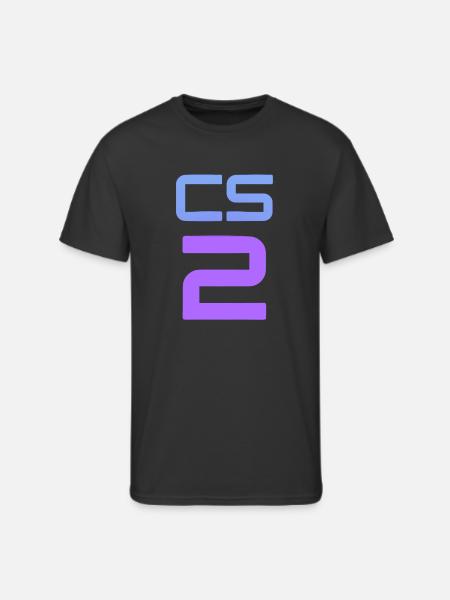 CS 2 - Men's 50/50 T-Shirt - black
