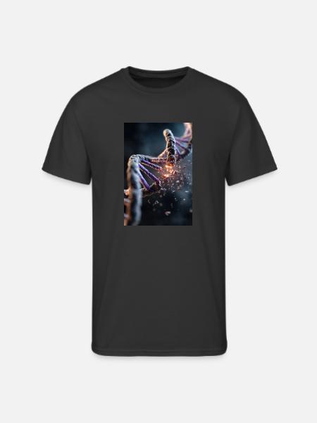 DNA Breakdown Explosion - Men's 50/50 T-Shirt - black