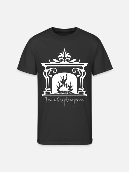 Oven Nice Fireplace Firewood - Men's 50/50 T-Shirt - black