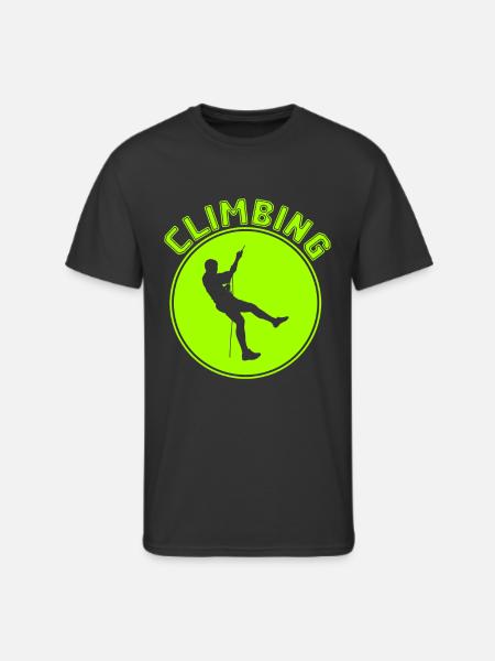 climbing - Men's 50/50 T-Shirt - black