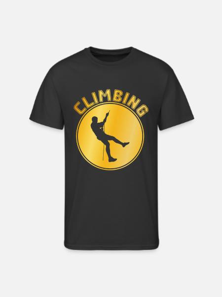 climbing - Men's 50/50 T-Shirt - black